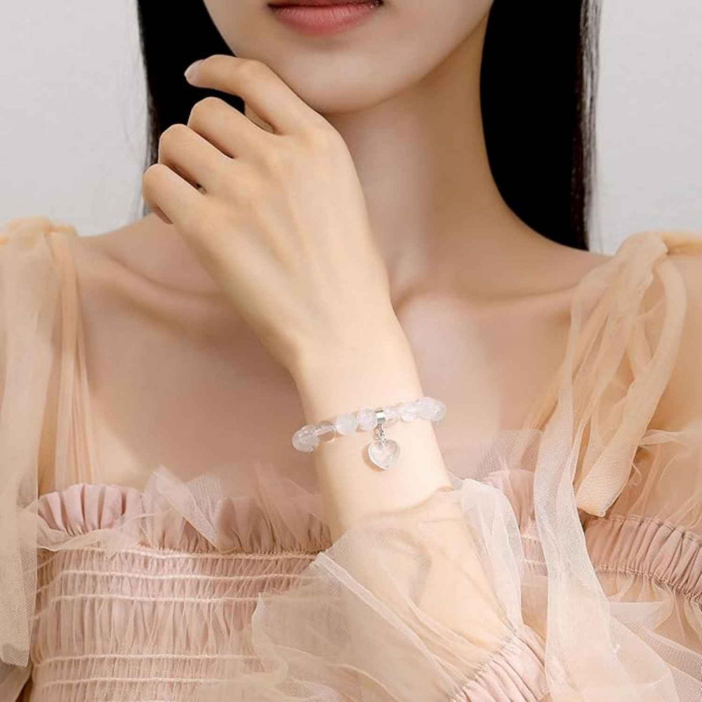 Bratara Zen Cuart Transparent 8mm – Claritate si Energii Pozitive [2]