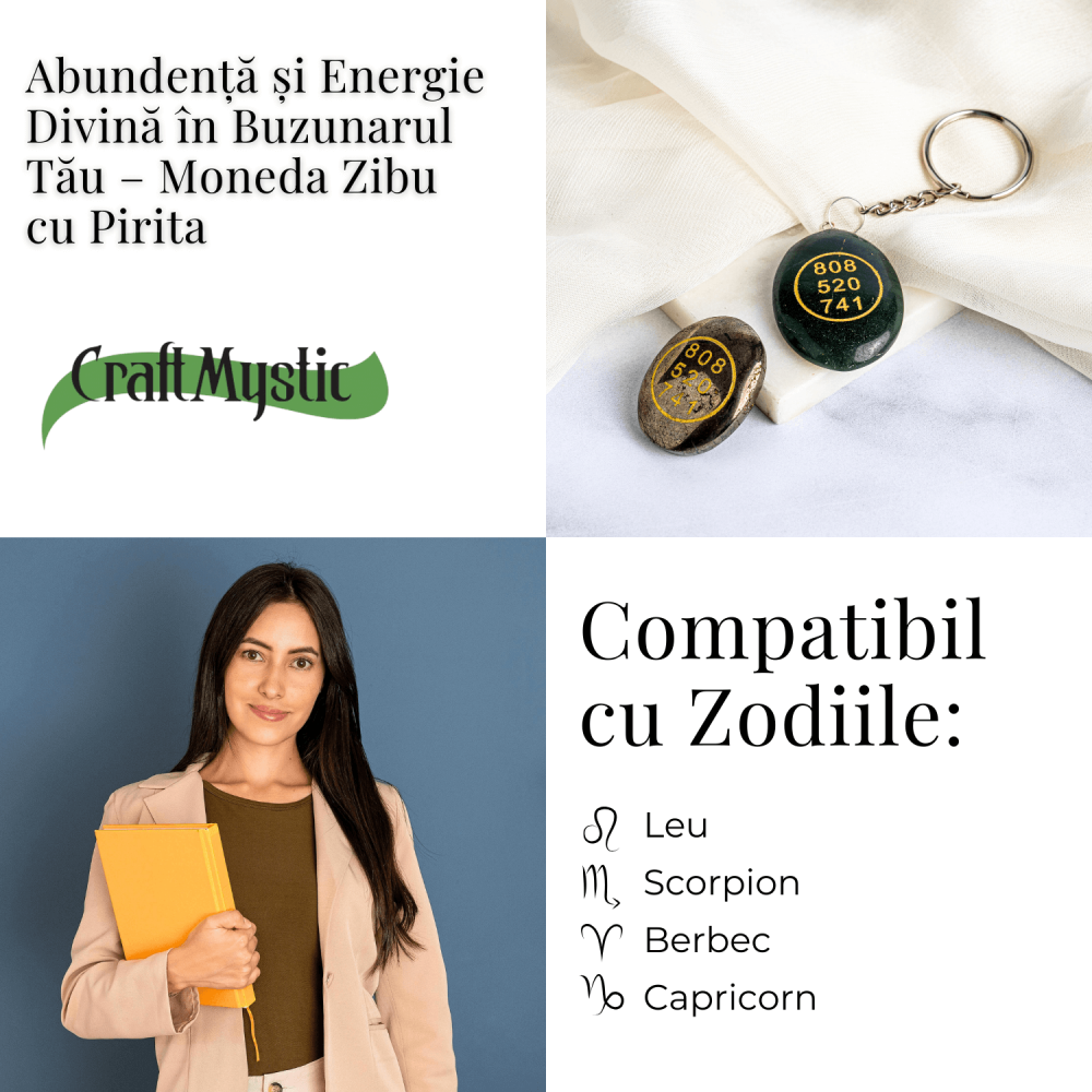 Moneda Zibu cu pirita – Abundenta si energie divina in buzunarul tau [5]