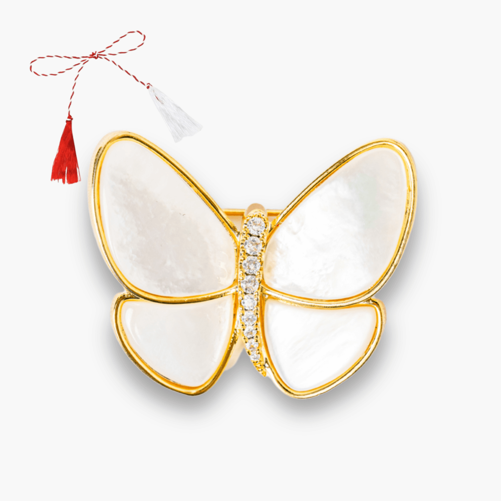 Brosa Fluturas cu Scoica Naturala - Energie Pozitiva si Rafinament [1]