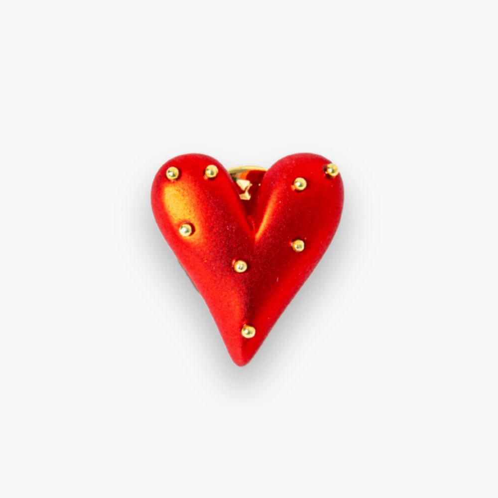 Brosa Inimioara din Aliaj de Cupru - Simbol al Afectiunii si Echilibrului [3]