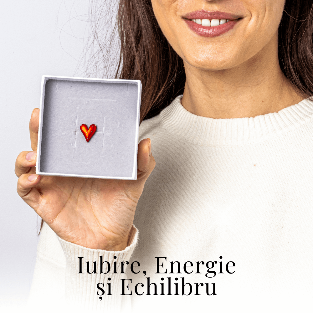 Brosa Inimioara din Aliaj de Cupru - Simbol al Afectiunii si Echilibrului [2]