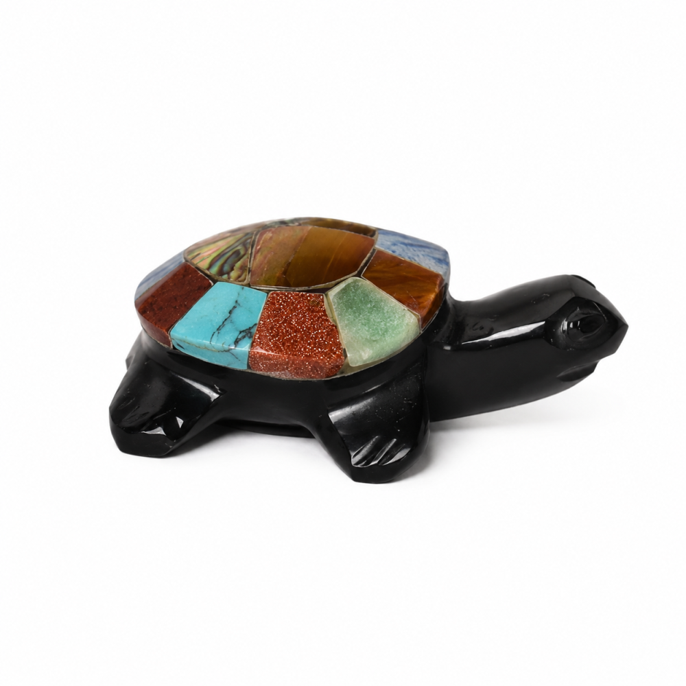 Broscuta Feng Shui din Obsidian Negru Mexican – Protectie, Stabilitate si Noroc [1]