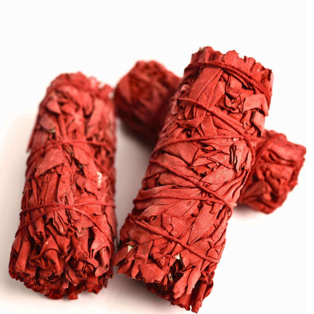 Buchet Salvie Alba California cu Sangele Dragonului - Protectie si Putere Energetica [2]