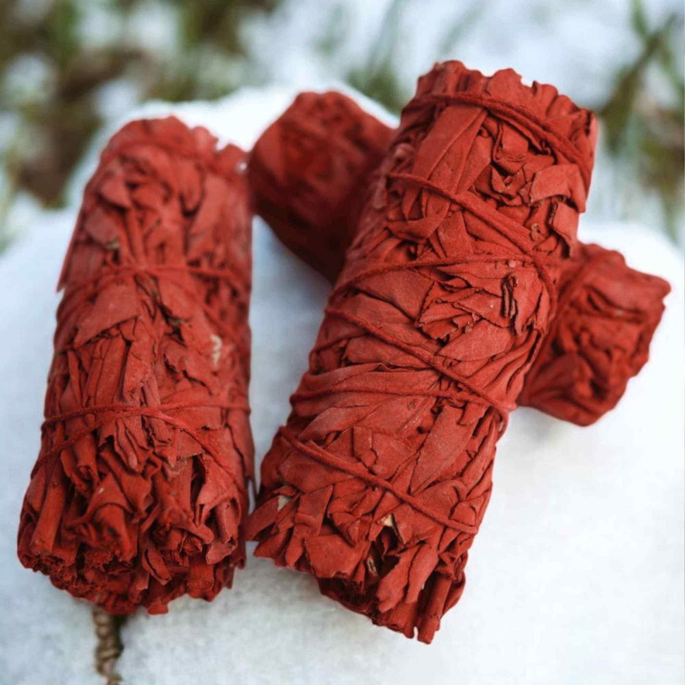 Buchet Salvie Alba California cu Sangele Dragonului - Protectie si Putere Energetica [6]