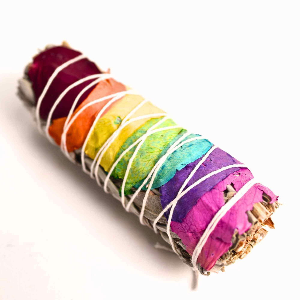 Buchet Salvie Alba California cu 7 Chakre - Echilibru si Vindecare [1]