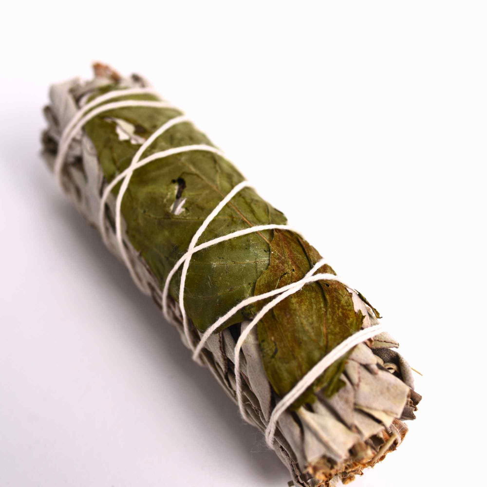 Buchet Salvie Alba California cu Busuioc - Purificare si Armonie Energetica [1]