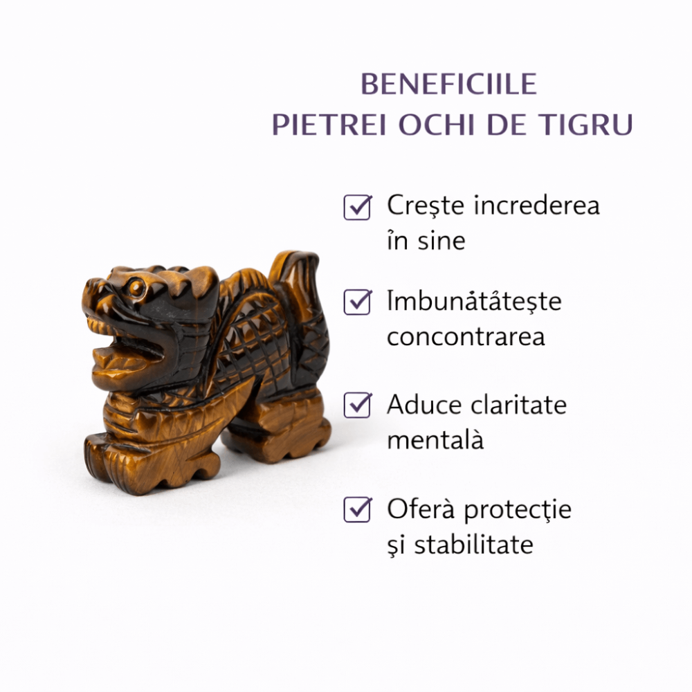 Dragon Energetic din Ochi de Tigru – Stabilitate si Forta Interioara [3]