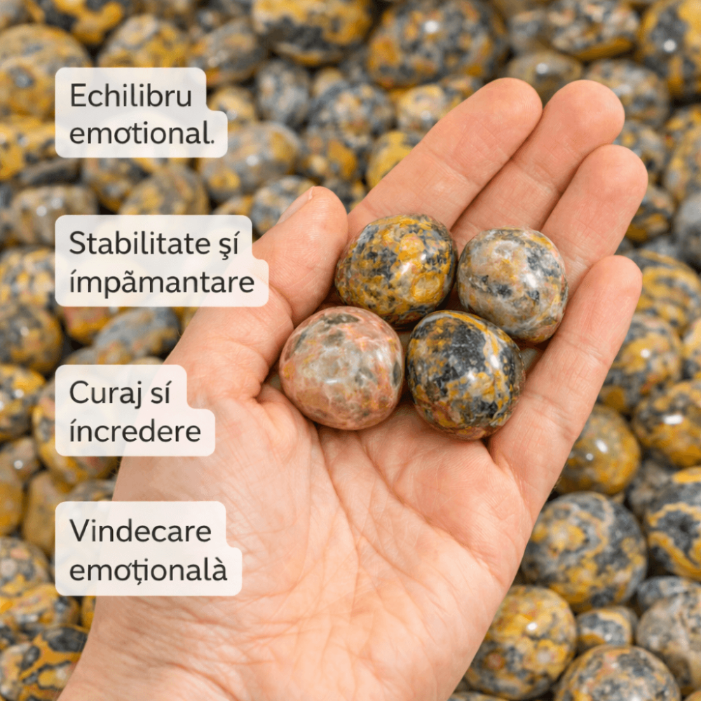 Pietre rulate din jasp bondar – energie calda pentru stabilitate si curaj interior [2]