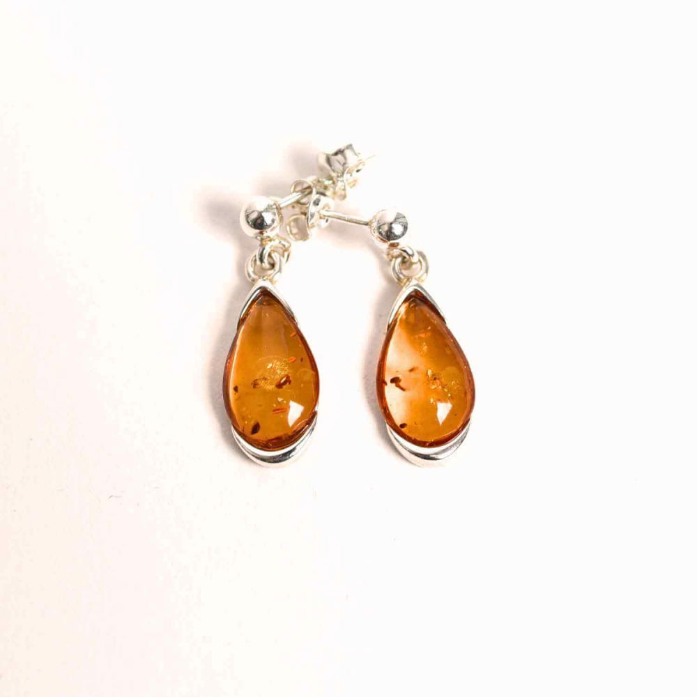 Cercei Argint 925 cu Chihlimbar - Eleganta si Protectie Naturala [8]