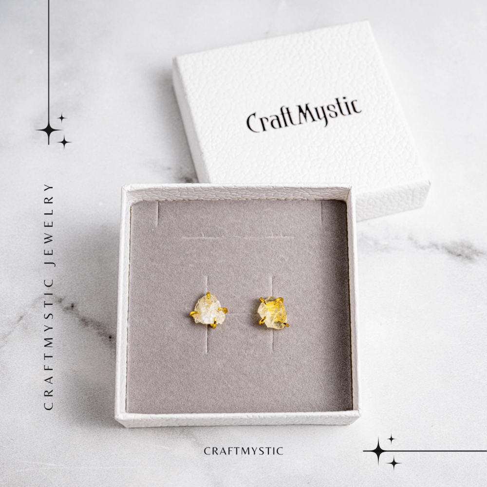 Cercei pentru Abundenta si Bucurie – Citrin Natural [7]