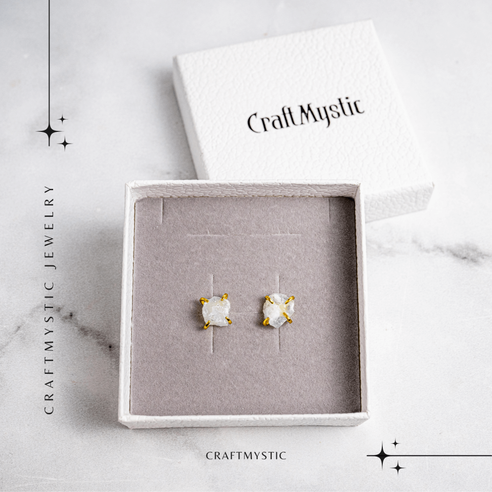 Talismanul Claritatii – Cercei cu Piatra Acvamarin Naturala [7]