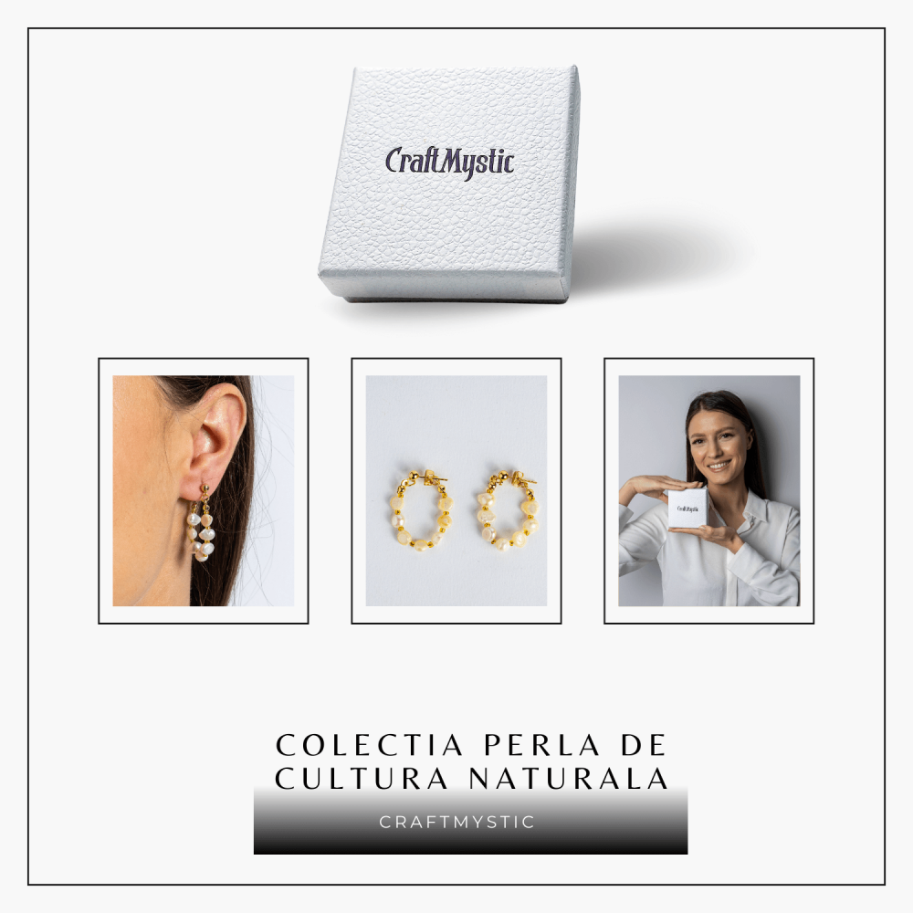 Imperfectiunea care fascineaza – Cercei cu perle baroc naturale [8]