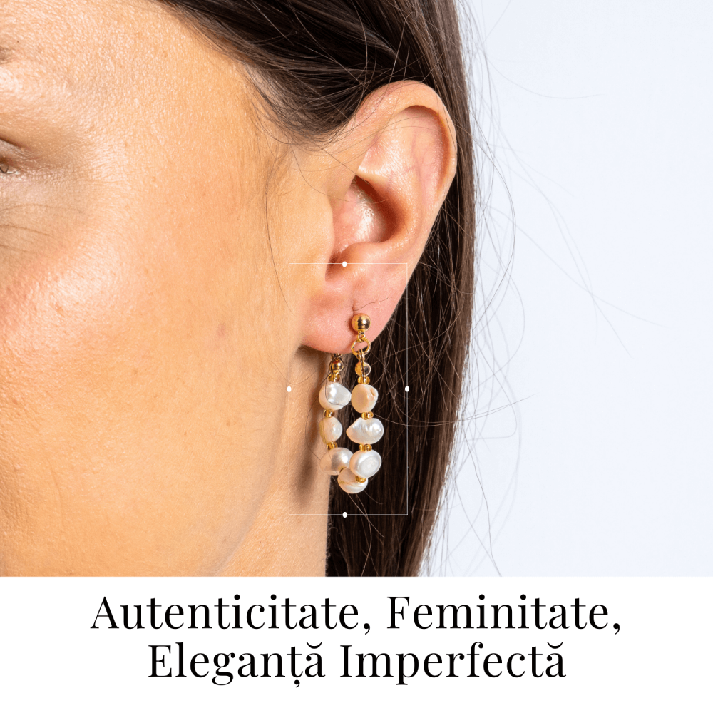 Imperfectiunea care fascineaza – Cercei cu perle baroc naturale [2]