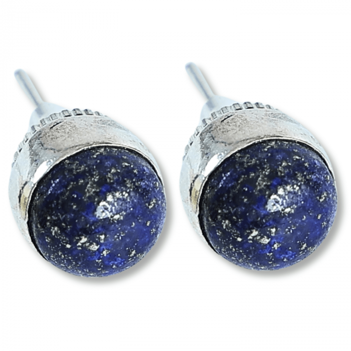 Cercei Eleganti cu Lapis Lazuli Natural, pentru claritate mentala si intelepciune [1]