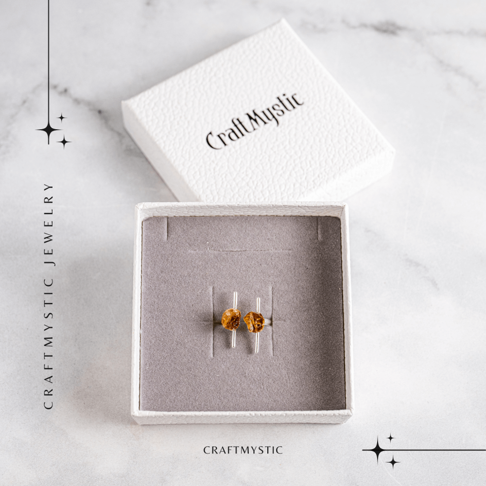 Talismanul succesului – Inel cu citrin brut, piatra prosperitatii [7]