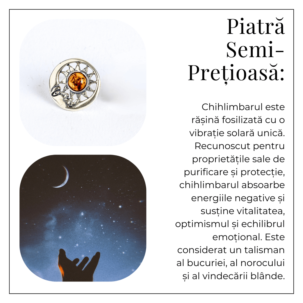 Cercei spirituali – Chihlimbarul care uneste energia si intuitia in montura argint 925 [6]