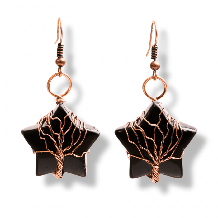 Pachet Mistic de Protectie - Jurnal Vintage "Book of Shadow" cu 7 Pietre Chakre, Colier Obsidian in Forma de Cruce & Bratara Tripla Protectie (Ametist, Hematit, Obsidian) [4]