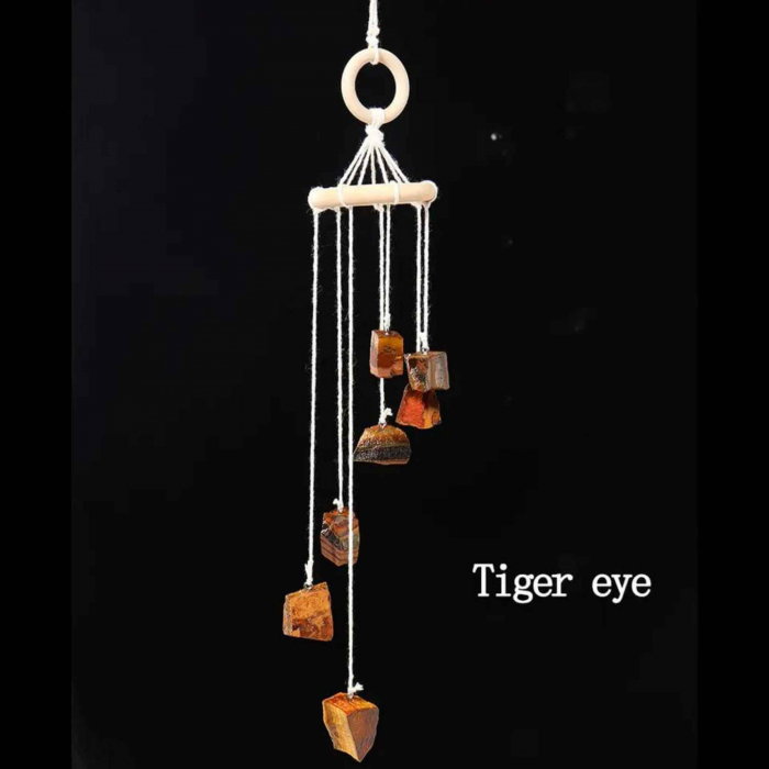 Clopotel de Vant cu Ochi de Tigru - Armonie, Energie si Rafinament in Casa Ta [4]