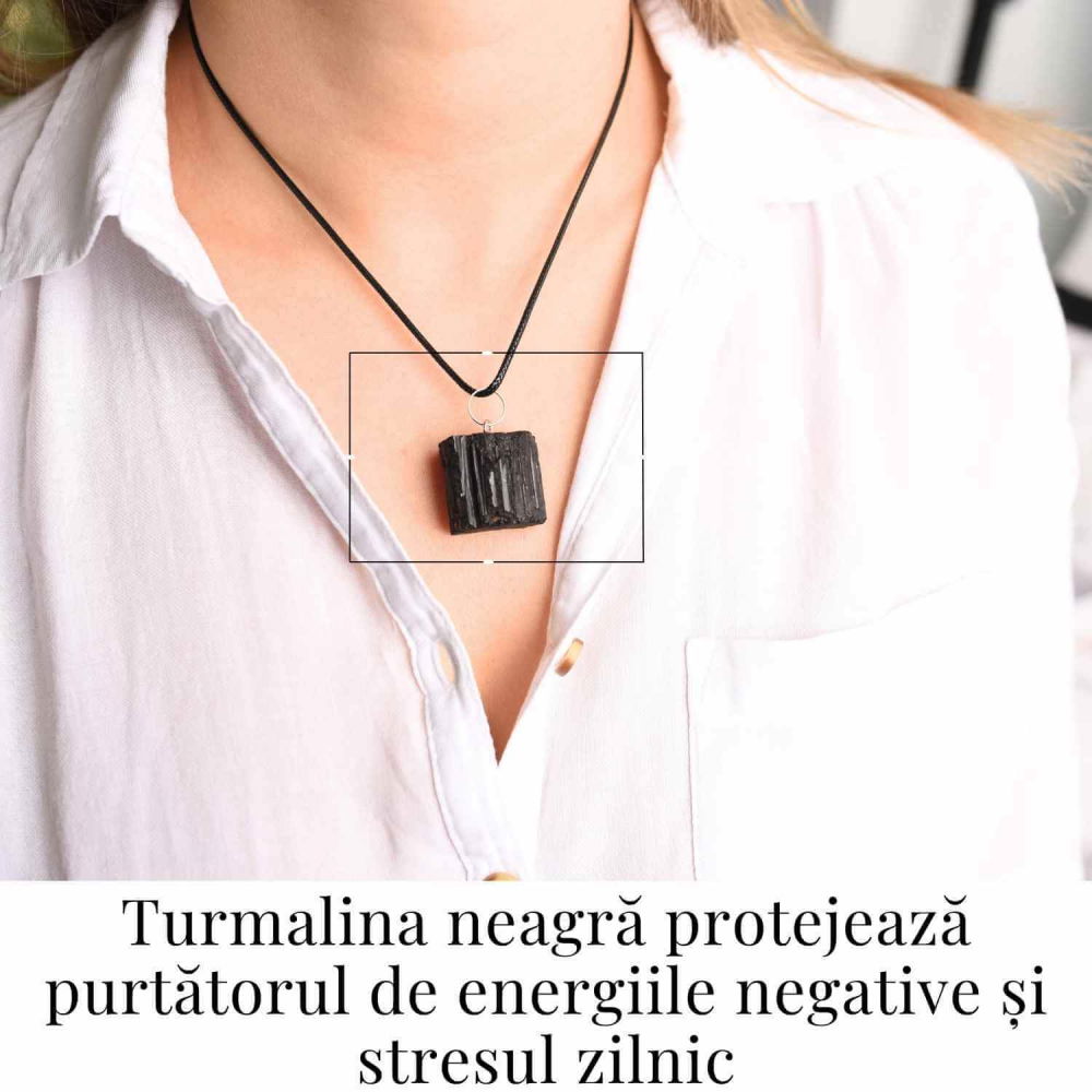 Colier cu Turmalina Neagra - Protectie si Echilibru Energetic [2]