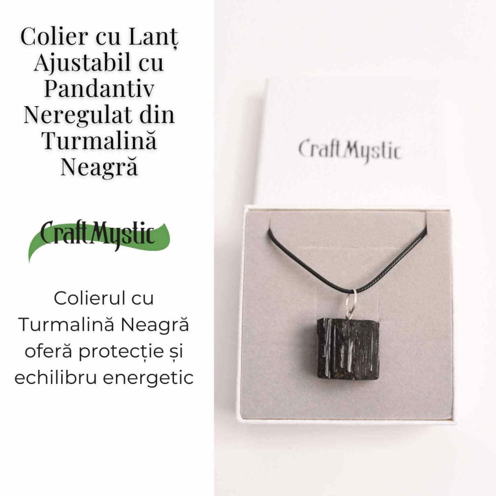 Colier cu Turmalina Neagra - Protectie si Echilibru Energetic [4]