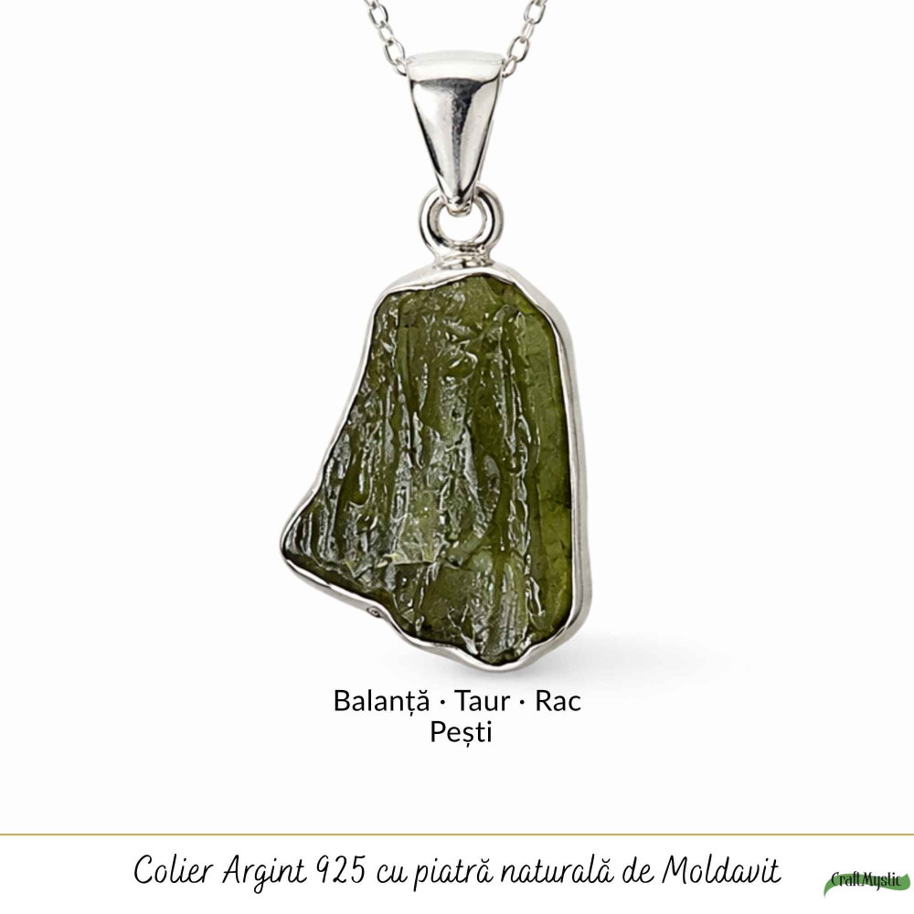 Colier argint 925 cu moldavit brut neregulat – transformare si claritate interioara [5]