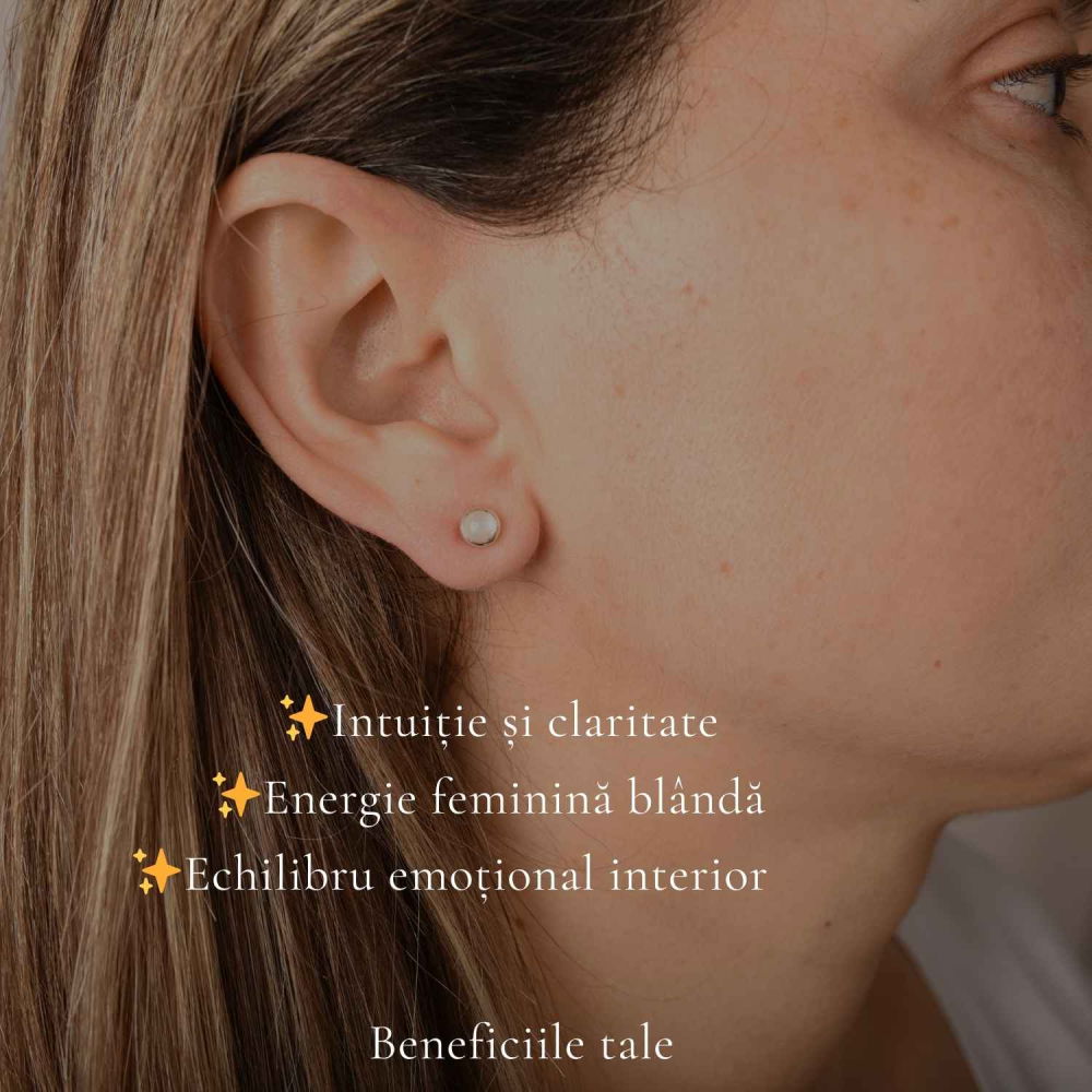 Cercei Argint 925 cu Piatra Lunii Bobita – Intuitie si Feminitate Delicata [3]