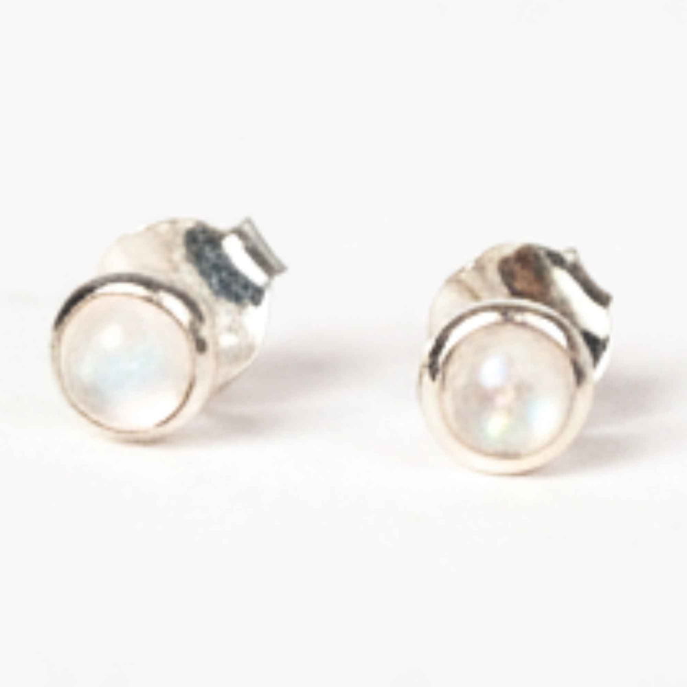 Cercei Argint 925 cu Piatra Lunii Bobita – Intuitie si Feminitate Delicata [1]