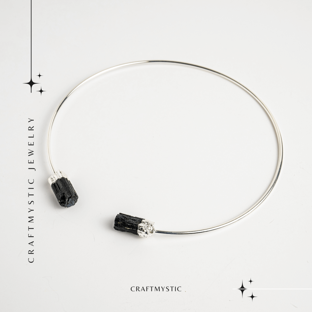 Colier Choker Turmalina Neagra - Protectie Energetica si Echilibru Spiritual [8]