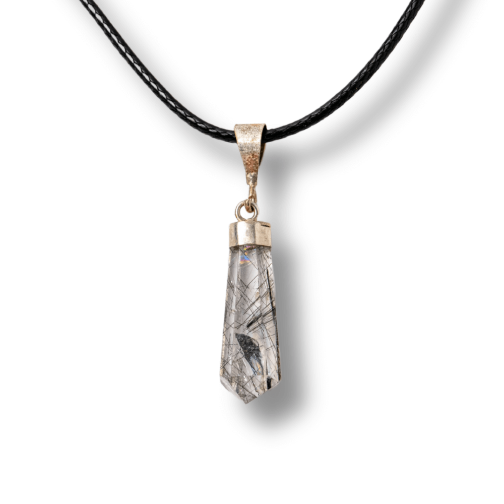 Colier Cuart Rutilat în Varf – Claritate, Putere Interioara si Energie Amplificata [1]