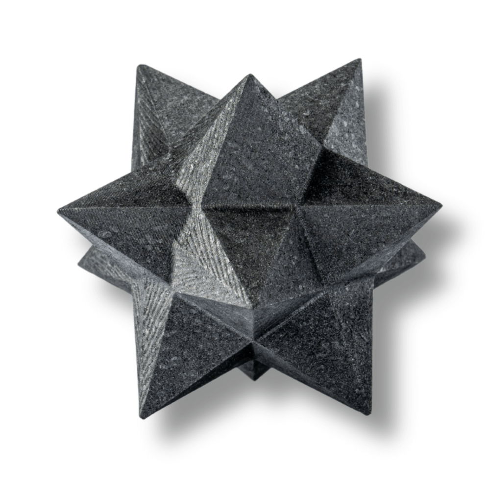 Merkaba din Shungit Natural 7.8 cm – Stea Sacra de Protectie Energetica si Armonie Interioara [1]