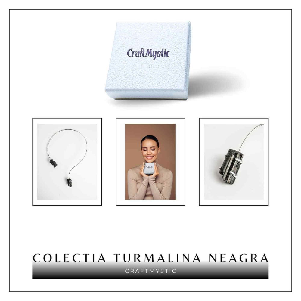 Colier Choker Turmalina Neagra - Protectie Energetica si Echilibru [7]