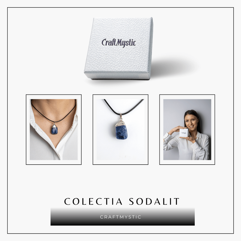 Protectie Emotionala si Focus – Pandantiv cu Sodalit [8]