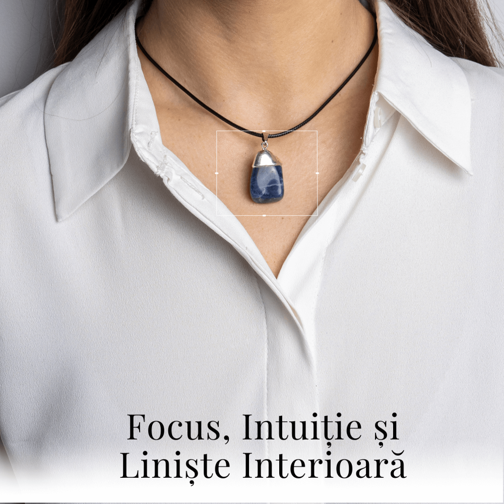 Protectie Emotionala si Focus – Pandantiv cu Sodalit [2]