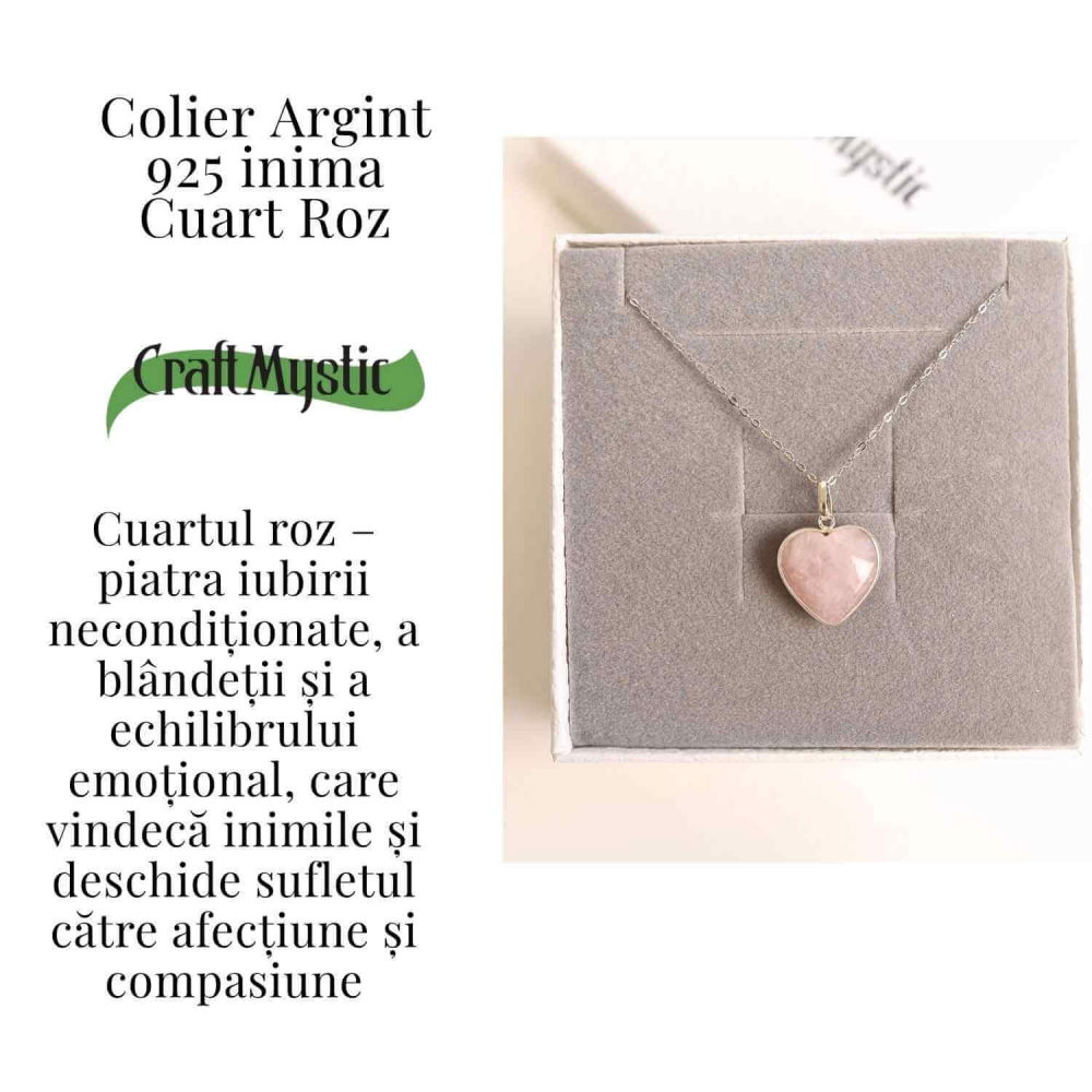 Simbolul Iubirii Pure – Colier Inima din Argint 925 [3]