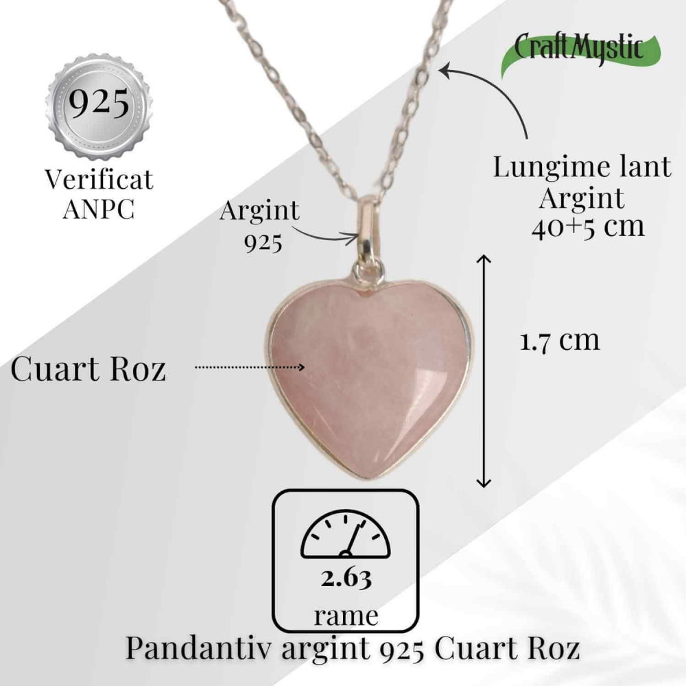 Simbolul Iubirii Pure – Colier Inima din Argint 925 [5]