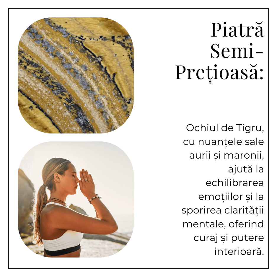 Colier cu pandantiv oval din Ochi de Tigru Natural – Protectie si Curaj [8]