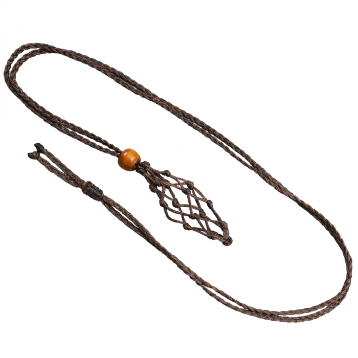 Colier Reglabil Maro Model Macrame din bumbac - Pentru Piatra ta Favorita [2]