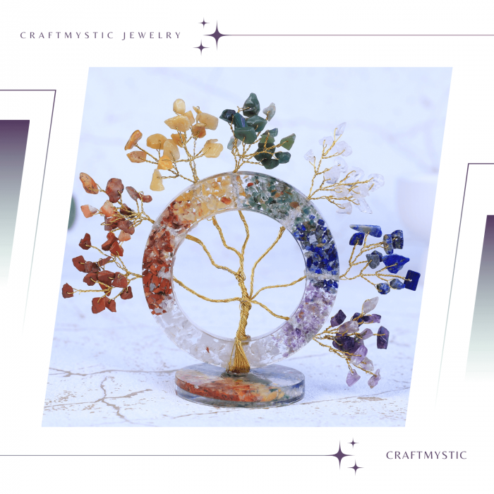 Copacel Orgonic Cu 7 Tipuri De Pietre Naturale - Armonie Si Energie [7]