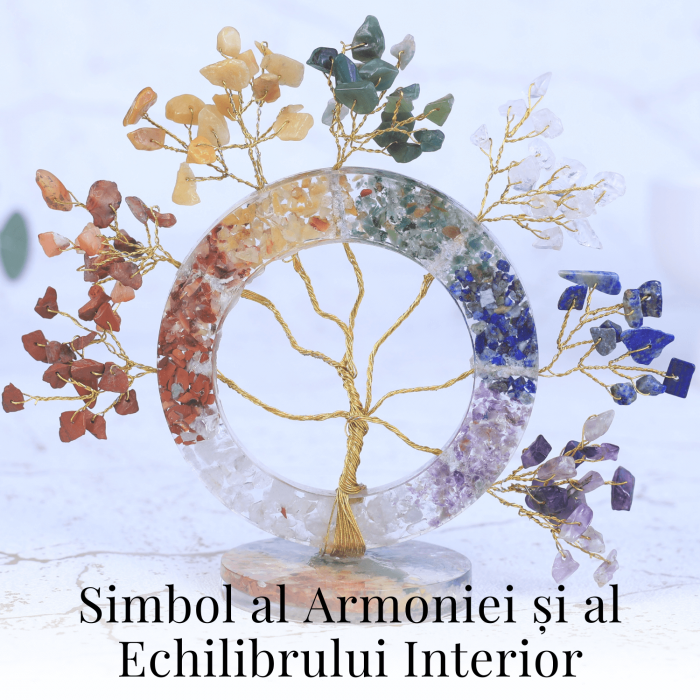 Copacel Orgonic Cu 7 Tipuri De Pietre Naturale - Armonie Si Energie [3]