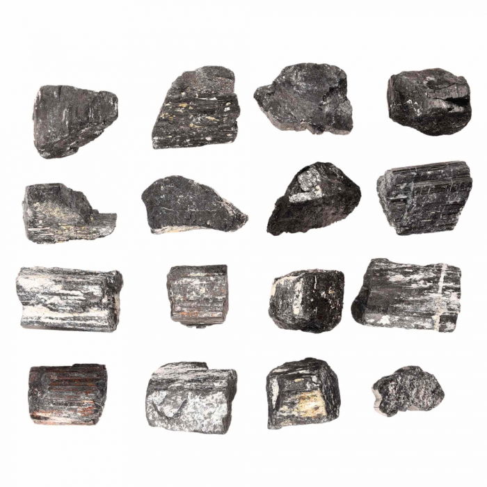 Cristal natural unicat de vindecare Turmalina neagra pietre brute 8-9 cm  - Pentru energie pozitiva, protectie [19]