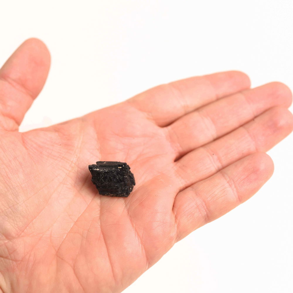 Cristal natural unicat de vindecare Turmalina neagra pietre brute 8-9 cm  - Pentru energie pozitiva, protectie [22]