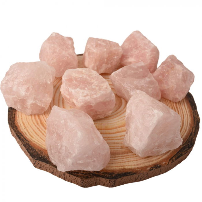 Cristal natural unicat Cuart Roz pietre brute 7-8 cm  - Pietre semipretioase de vindecare [5]