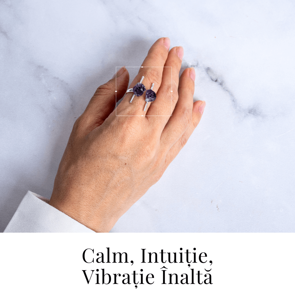 Accesoriu cu sens – Inel cu ametist pentru focus si pace [2]