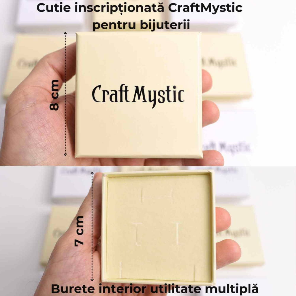Cutie bijuterii inscriptionata CraftMystic - Protectie si Eleganta pentru Bijuterii [1]