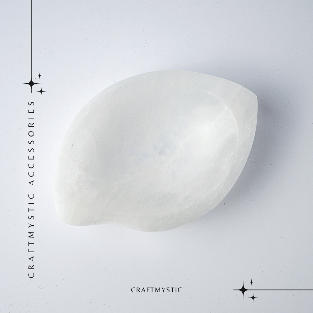 Bol din Selenit Natural – Purificare Energetica si Incarcare Cristalina [7]