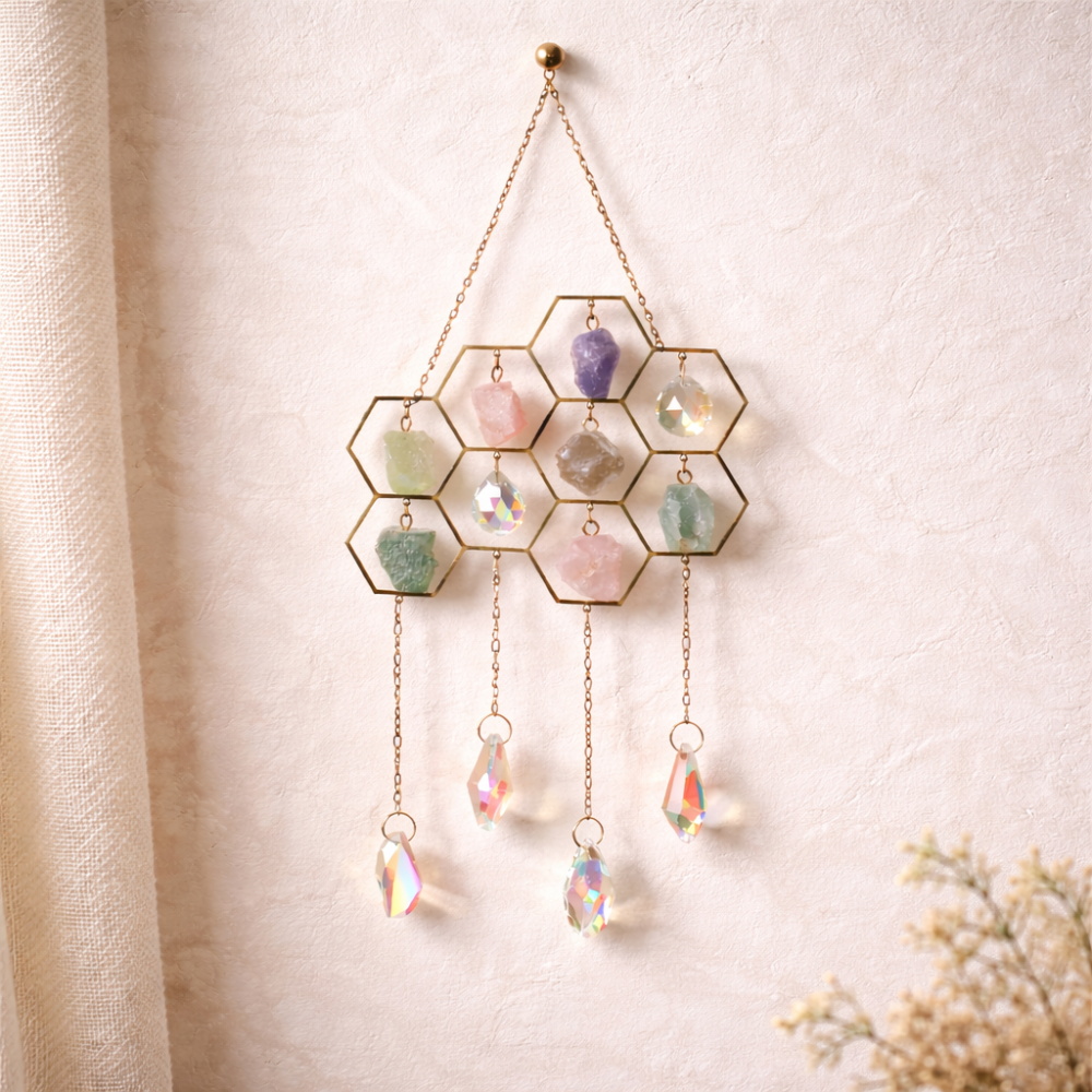 Dreamcatcher cu Pietre Naturale – Echilibru, Calm si Ritual Personal [5]