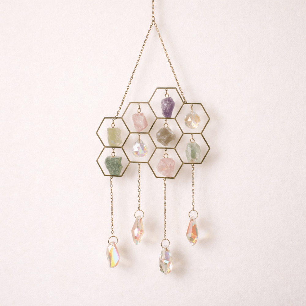 Dreamcatcher cu Pietre Naturale – Echilibru, Calm si Ritual Personal [6]