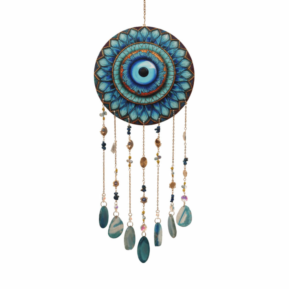 Dreamcatcher cu Lapis Lazuli si Ochi Protector – Claritate, Intuitie si Spatiu Sigur [1]