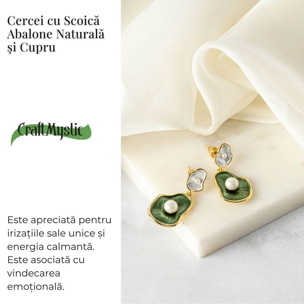 Eleganta si Delicatețe – Cercei Lotus Leaf cu Perle Naturale [3]