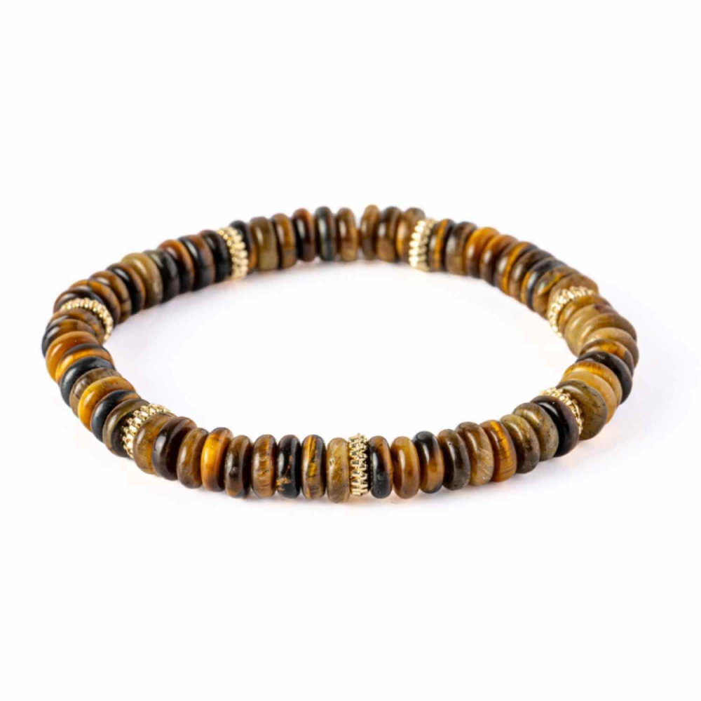 Bratara din Ochi de Tigru Natural – Energie si Protectie Zilnica [1]